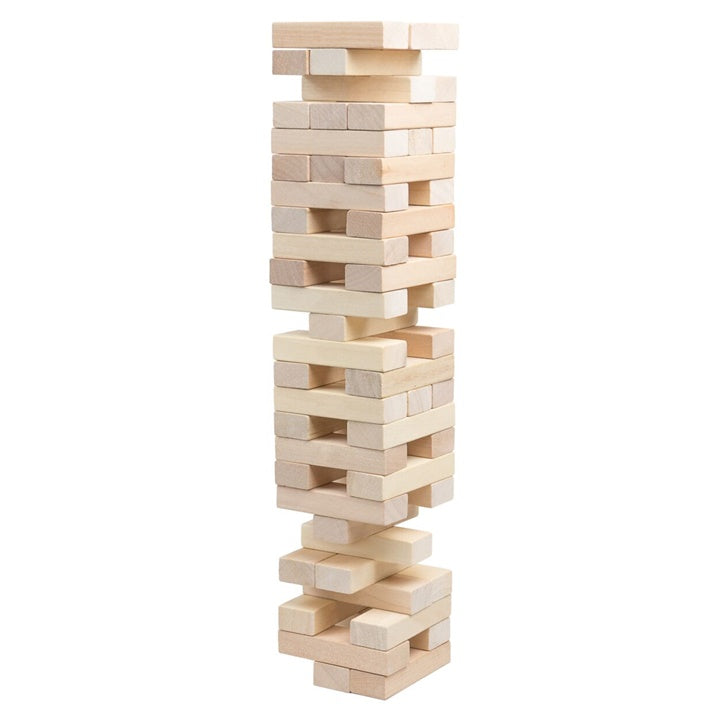 Gioco della torre di legno 54 pezzi