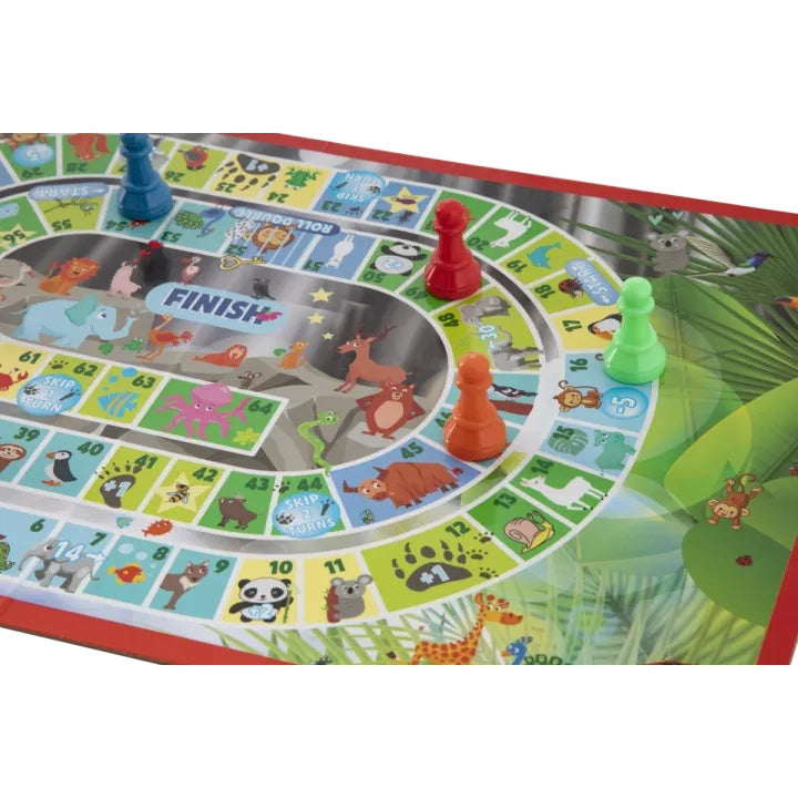 Gioco dello zoo Gioco da tavolo per famiglie
