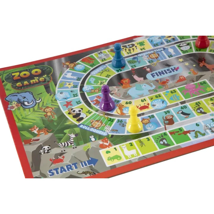 Gioco dello zoo Gioco da tavolo per famiglie