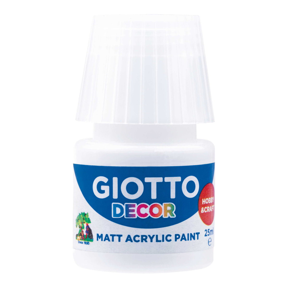 Giotto Decor colore acrilico opaco 25 ml – bianco