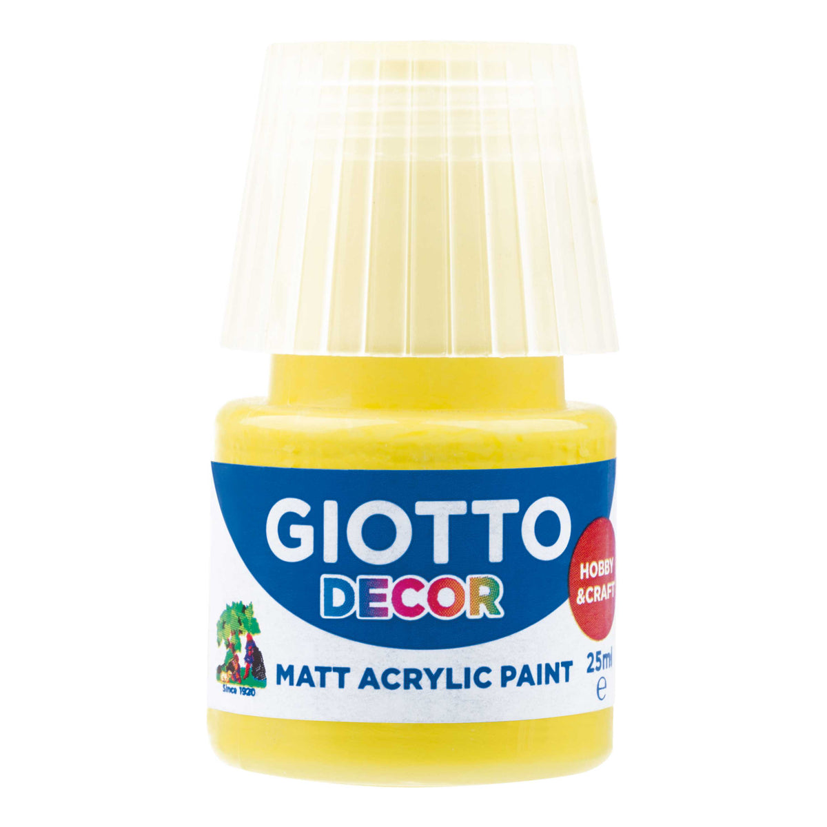 Giotto Decor colore acrilico opaco 25 ml – giallo