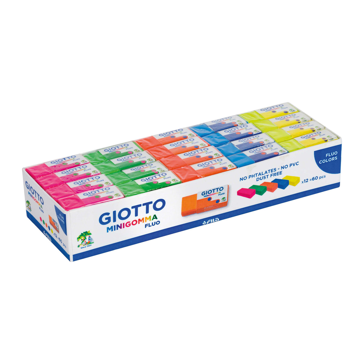 GIOTTO Mini gomma per cancellare fluorescente 1 pz