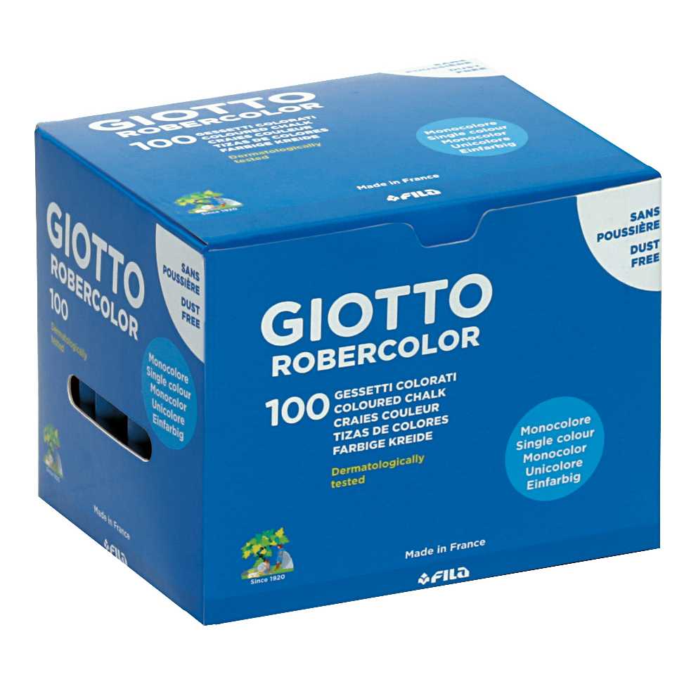 Gessi antipolvere GIOTTO Robercolor 100 pz