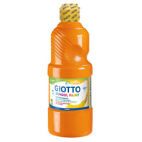 GIOTTO School Paint tempera lavabile 500 ml – arancione