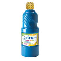 GIOTTO School Paint tempera lavabile 500 ml – ciano