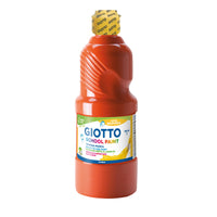 GIOTTO School Paint tempera lavabile 500 ml – rosso