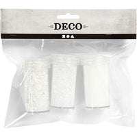 Glitter bianchi - set da 3 pezzi — immagine 1