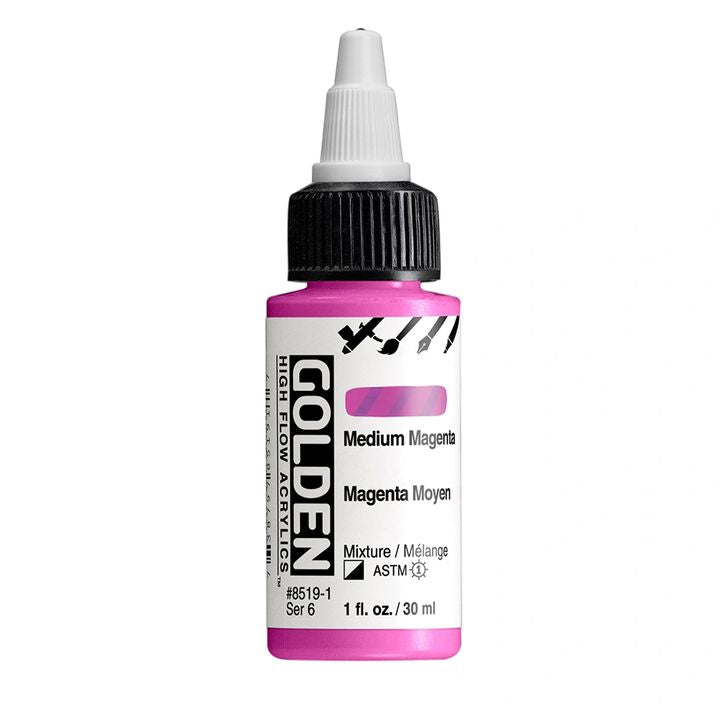 GOLDEN Vernice acrilica ad alto flusso 30 ml – 8500 Umbra bruciata