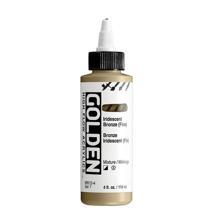 GOLDEN Vernice acrilica iridescente ad alto flusso 118 ml – 8511 Jasná Zlatá Jemná