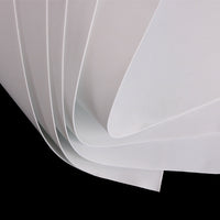 Gomma crepla Foamiran Pentart 1 m x 1 m, spessore 1 mm, bianco