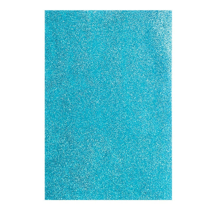 Gomma decorativa EVA - Lucida - Adesiva - 20x30 cm – blue