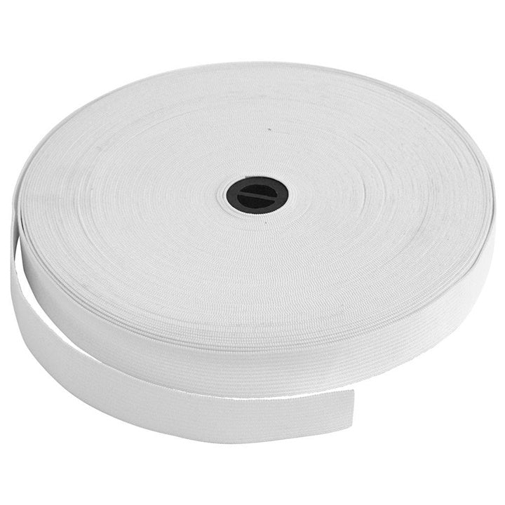 Gomma elastica 20 mm - 25 m – bianco