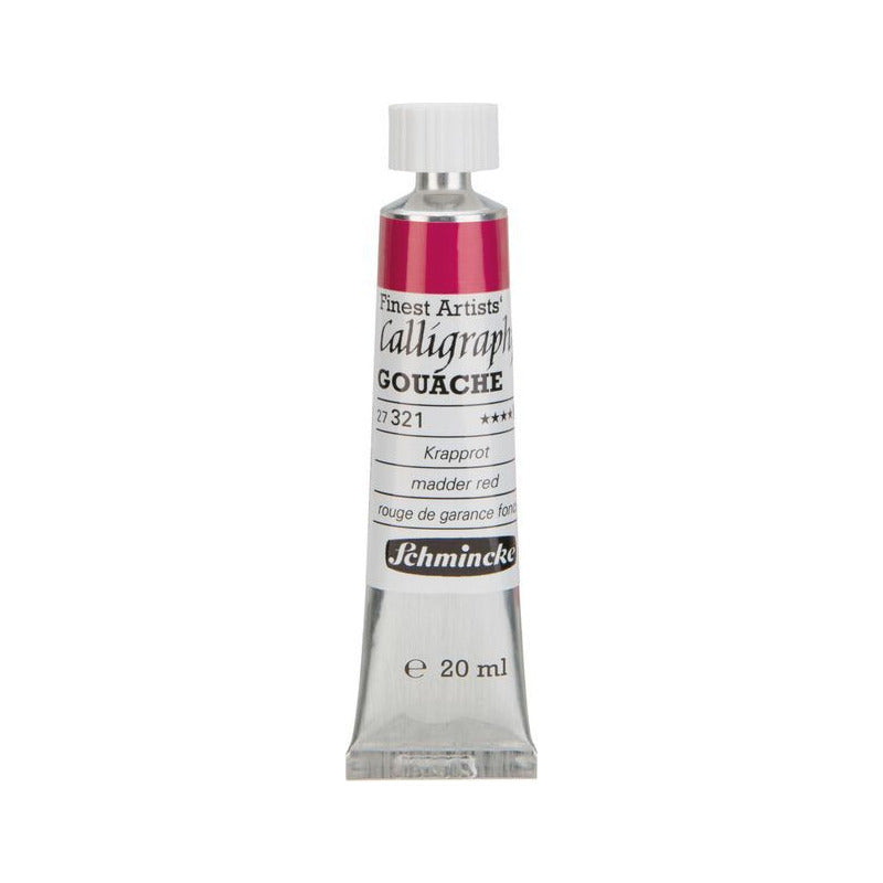 Gouache per calligrafia Schmincke Calligraphy Gouache 20 ml – 321 Rosso di robbia