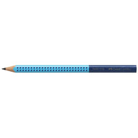 Matita in grafite Faber-Castell Jumbo Grip – blu