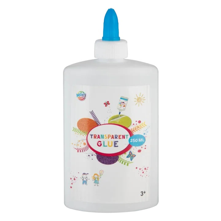 GRAFIX Colla trasparente per hobby - Adesivo trasparente per l'artigianato 250 ml