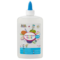GRAFIX Colla trasparente per hobby - Adesivo trasparente per l'artigianato 250 ml