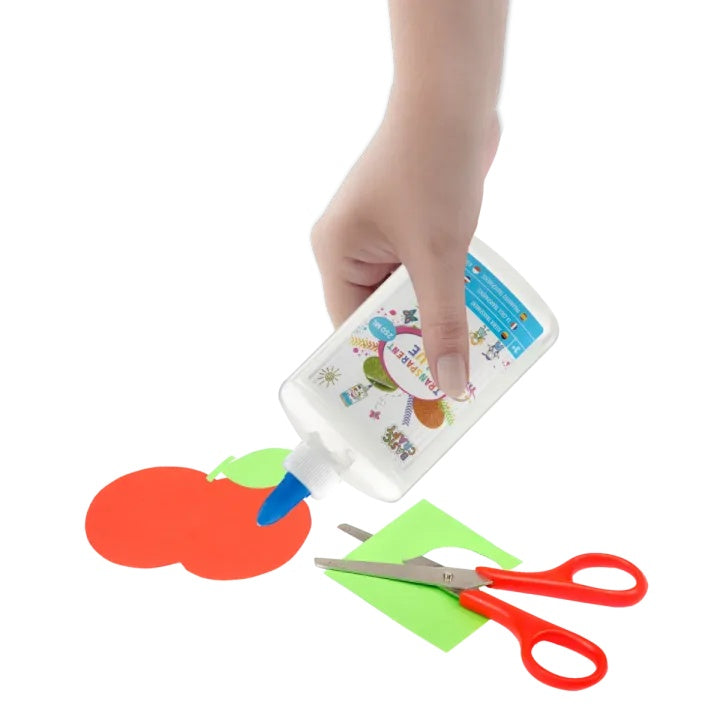 GRAFIX Colla trasparente per hobby - Adesivo trasparente per l'artigianato 250 ml