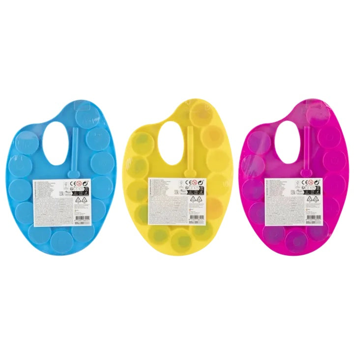 Grafix Tavolozza per acquerello a 12 colori con pennello