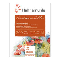Hahnemühle Carta ruvida per acquerello 8x10,5 cm