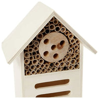 Hotel per insetti e farfalle in legno - 18 cm