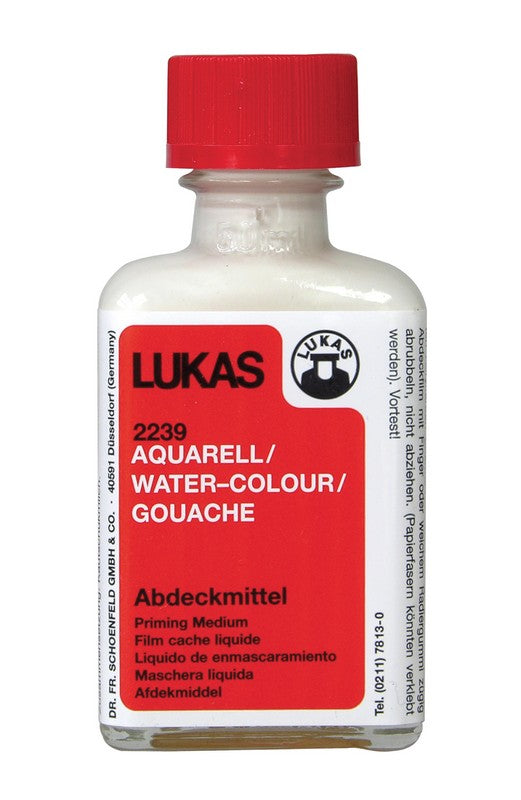 Il masking fluid per acquerello Lukas 50 ml