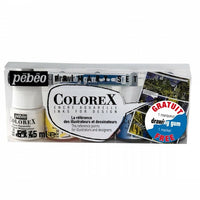 Inchiostro acquerello Colorex Pebeo - set base 5 x 45 ml