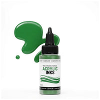 Inchiostro acrilico concentrato | Varie tonalità - Verde brillante
