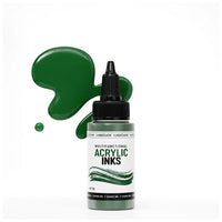 Inchiostro acrilico concentrato | Varie tonalità - Verde erba