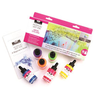 Inchiostro acrilico Royal & Langnickel colori neon 6 x 30 ml — immagine 3