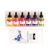 Inchiostro acrilico Royal & Langnickel colori neon 6 x 30 ml — immagine 4
