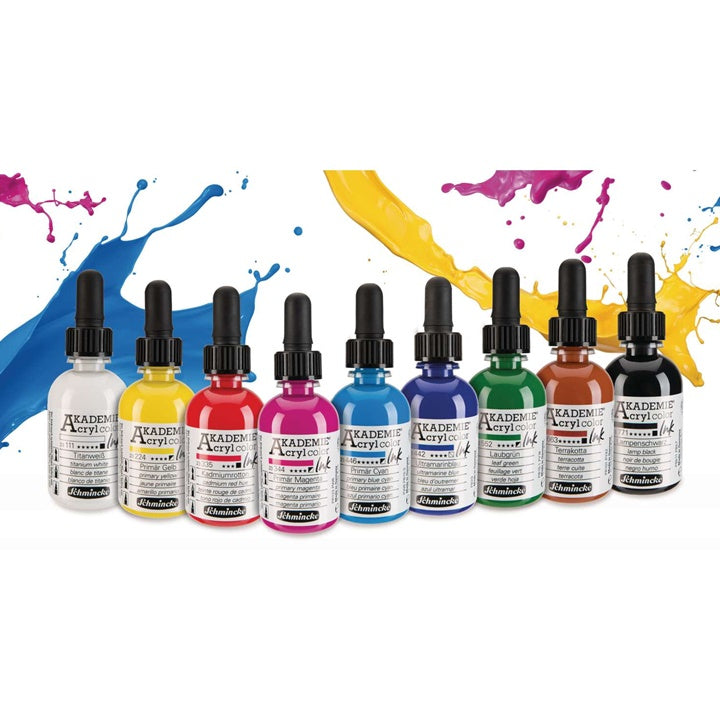 Inchiostro acrilico Schmincke AKADEMIE 50 ml | colori diversi