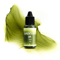 Inchiostro ad alcool KAMENSKAYA A-LINE 15ml | diverse tonalità - oliva