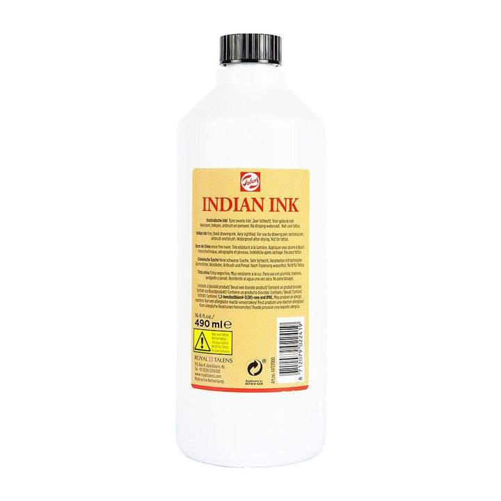Inchiostro di china nero Royal Talens - 490 ml
