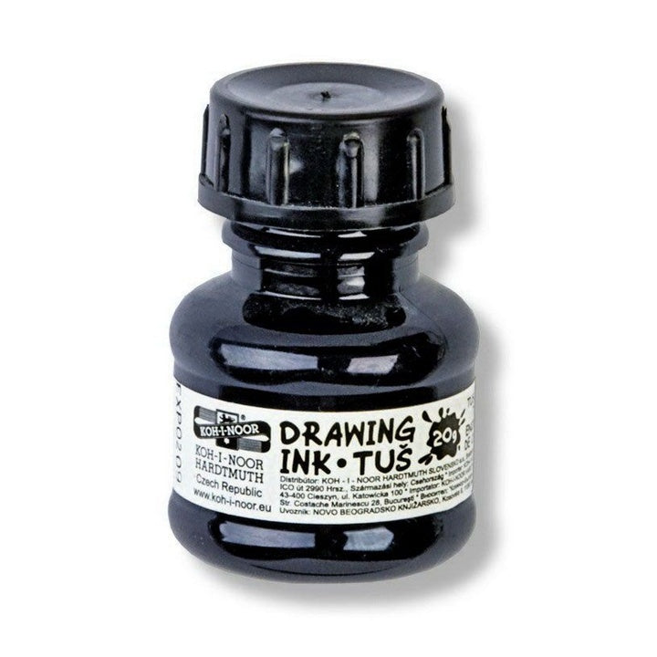Inchiostro per disegno tecnico Koh-I-Noor 20 g - Nero