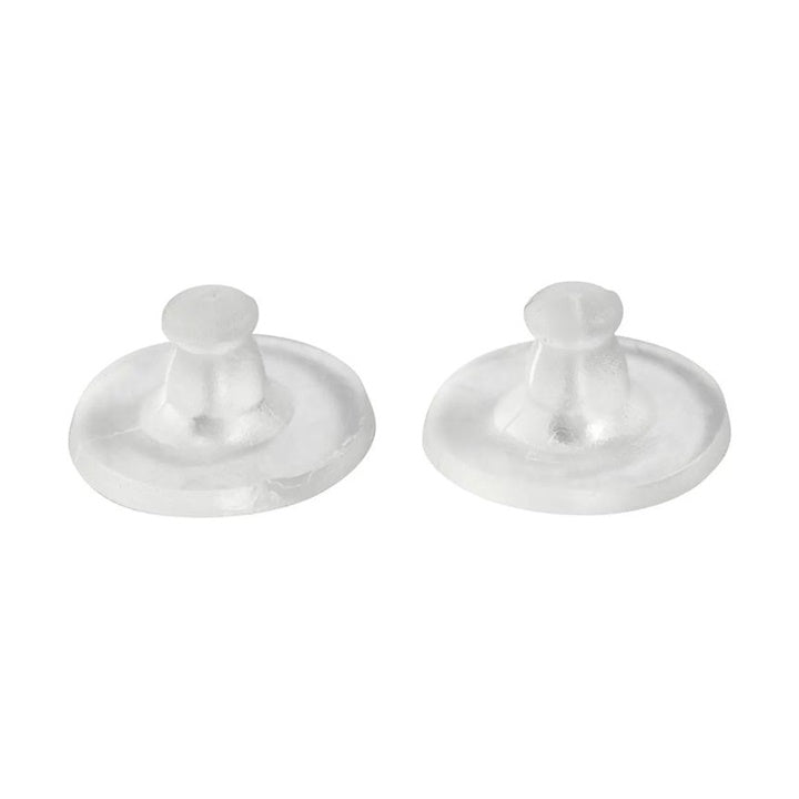 Inserti in gomma per orecchini da 10 mm - 10 paia
