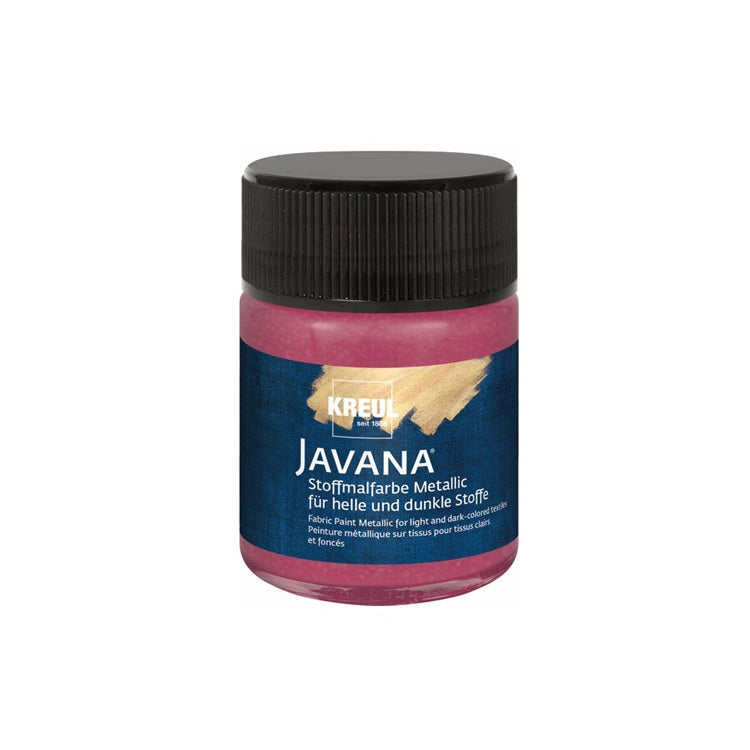 Javana colori metallici per tessuti 50 ml – Metallic Silver