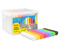 Gessetti da marciapiede JOVI jumbo 48 pz colorati