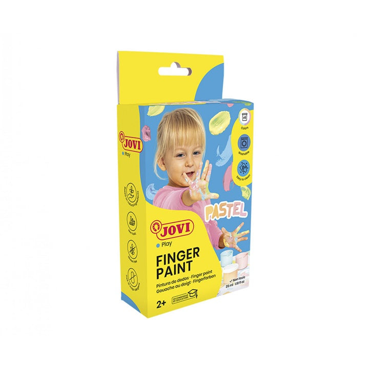 JOVI colori a dita pastello 4x35ml