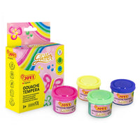JOVI colori a tempera glitterati 4x35 ml