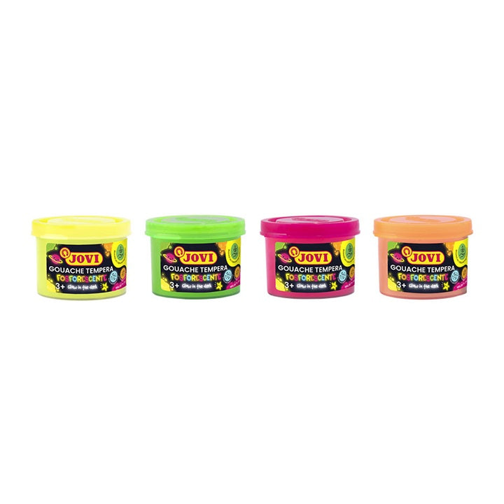 JOVI colori a tempera neon 4x35 ml