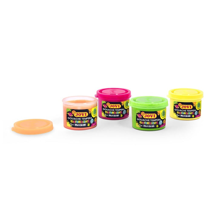 JOVI colori a tempera neon 4x35 ml