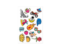 Tatuaggi temporanei per bambini JOVI Fiamme 15 pz