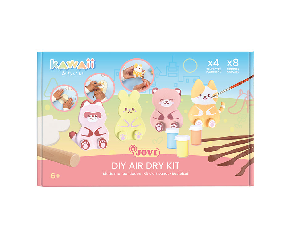 Set per modellare JOVI Kawaii Kraft Animali – 23 pz