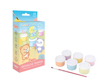Colori a tempera JOVI Kawaii 5 x 35 ml con pennello