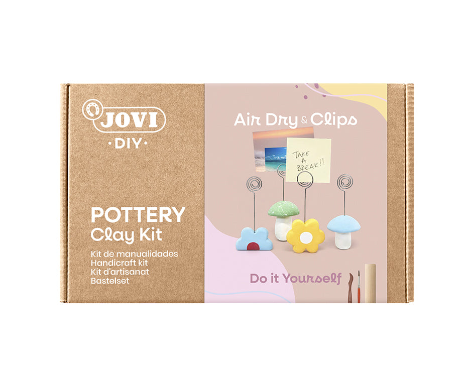 Set creativo di modellazione JOVI Kraft Fermagli – 24 pz