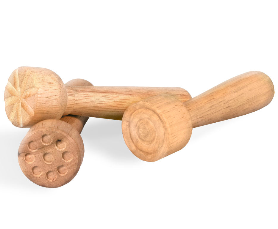 Timbri in legno JOVI My First - 12 pz, 3 motivi