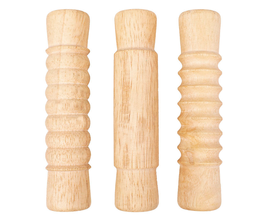 Rulli in legno con texture JOVI My First - 3 pz
