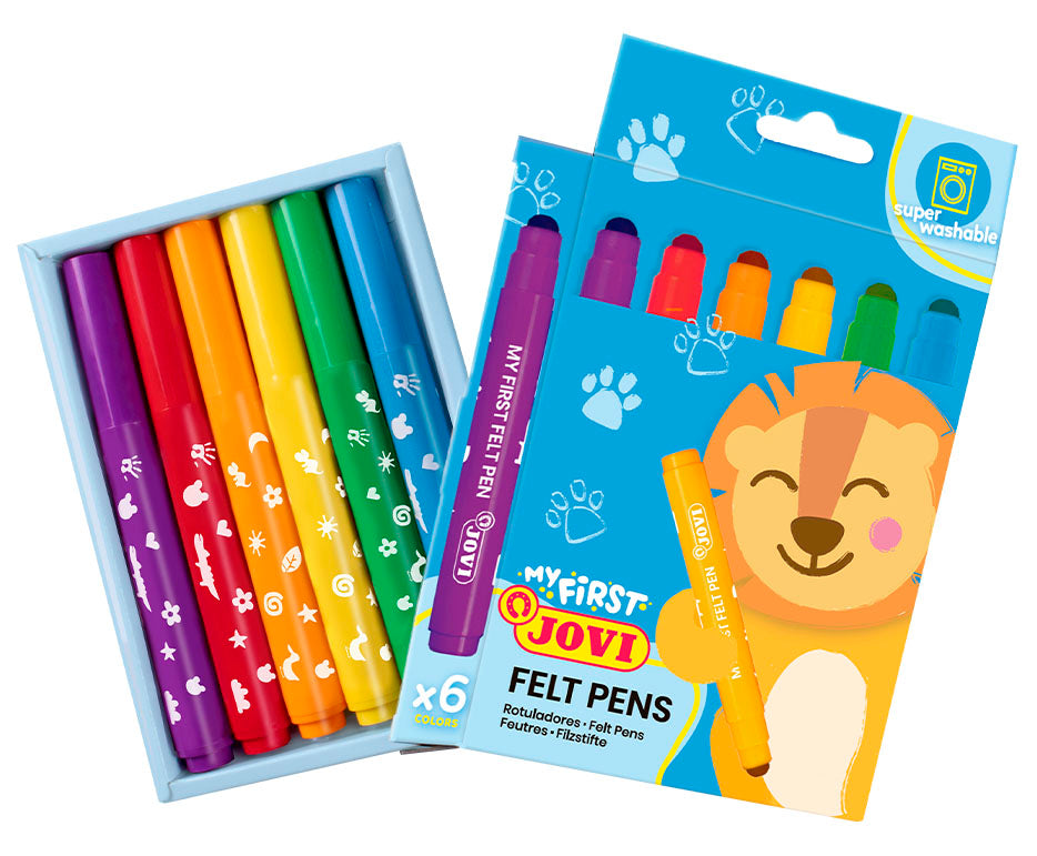JOVI My First Jumbo pennarelli per bambini 6 pz