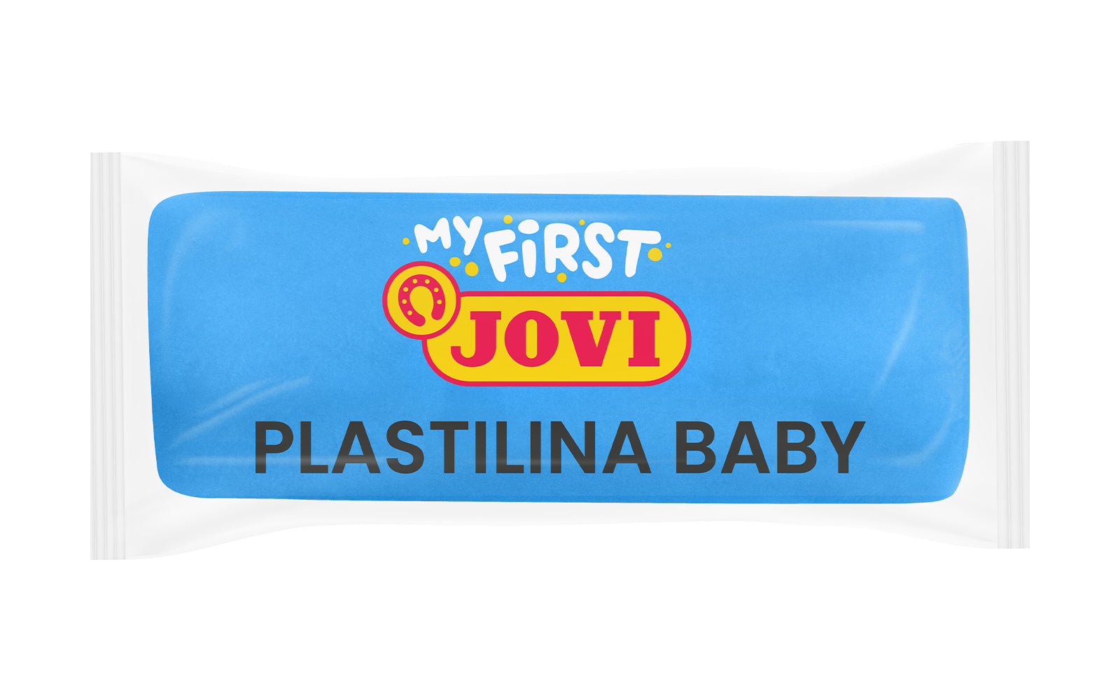 Plastilina naturale morbida Jovi My First 10 x 38 g blu in secchiello
