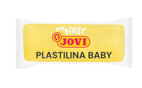 JOVI My First plastilina naturale morbida in secchiello 10 x 38 g - giallo